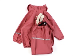 CeLaVi slate rose rainwear pants and jacket